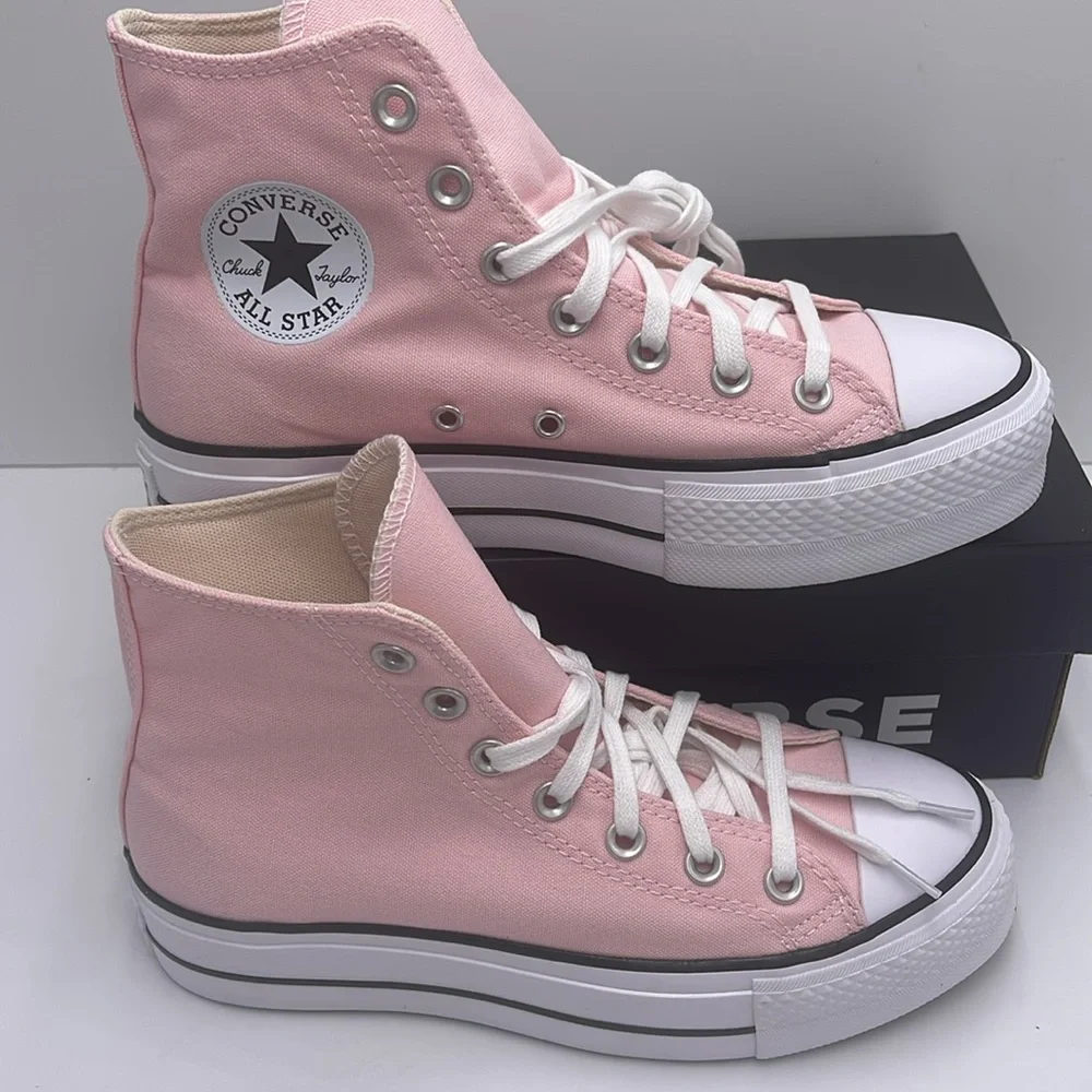 Converse WMNS A06507F CTAS LIFT HI DONUT GLAZE/WHITE/BLACK Platforms Sneakers